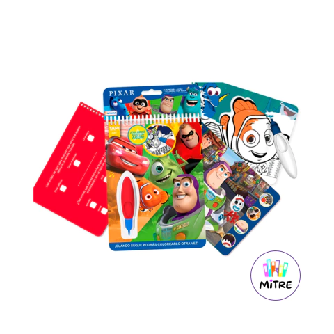 LIBRO AGUA WOW PIXAR TAPIMOVIL