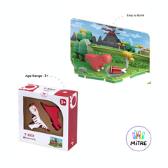 DINOSAURIOS PLAYSET PARA ARMAR IMANTADOS WABRO - comprar online