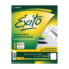 REPUESTO HOJAS N3 EXITO 96H C/BANDA - comprar online