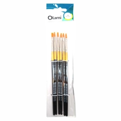 PINCEL SINTETICO CHATO OLAMI 140 - libreriamitre