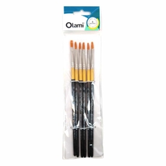 PINCEL SINTETICO CHATO OLAMI 140 - tienda online