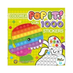 LIBRO PINTAR POP IT 650 STICKERS en internet