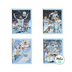 CUADERNO TAPA FLEX. 48H. MOOVING AFA ARGENTINA