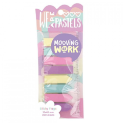 BANDERITAS AUTOADH. PASTEL MOOVING - comprar online