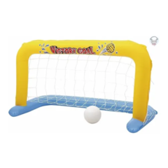 BESTWAY INFLABLE RED Y PELOTA WATER POLO 52123 en internet