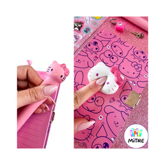DIARIO SECRETO HELLO KITTY SQUISHY TAPIMOVIL - comprar online