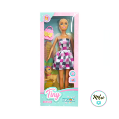 MUÑECA TINY Y SU MASCOTA