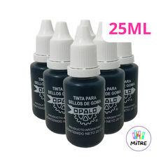 TINTA SELLO OPALO 25ML NEGRO
