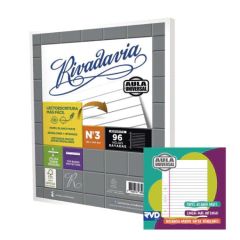 REPUESTO RIVADAVIA N3 96H C/BANDA AULA UNIVERSAL en internet