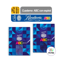 CUADERNO E7 RIVADAVIA "AULA UNIVERSAL" - comprar online