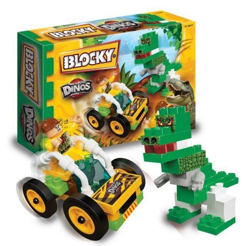 BLOCKY DINOS RASTI 65P