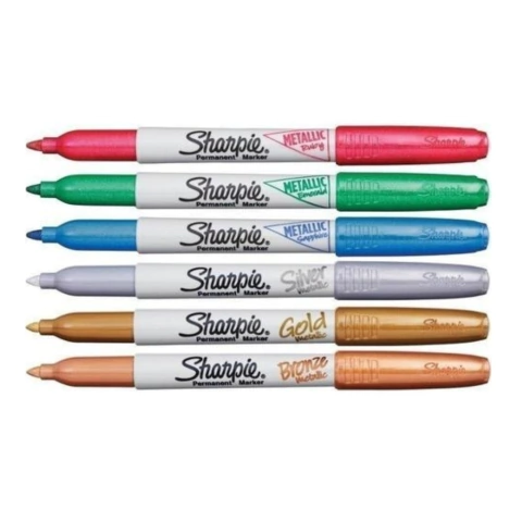 MARCADOR SHARPIE PERMANENTE METALIZADO
