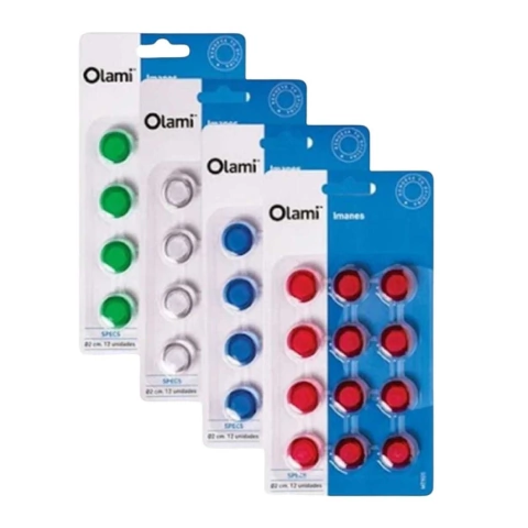 IMAN REDONDO 2CM. X 12 OLAMI