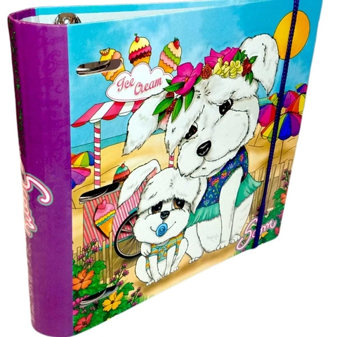 CARPETA 3 ANILLOS INKDROP