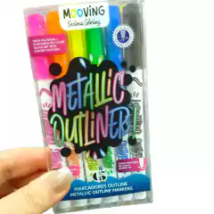 MARCADOR MOOVING OUTLINER METAL