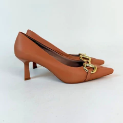 Imagem do SCARPIN FIVELA DOURADA