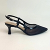 SCARPIN SLINGBACK TELA