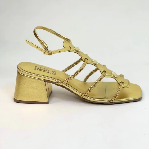 SALTO BLOCO TIRAS TRANÇADAS