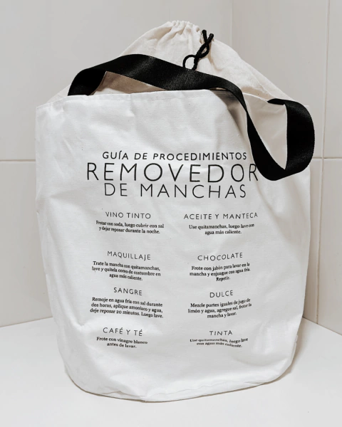 BOLSO REMOVEDOR DE MANCHAS