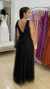 Vestido de festa Renata, em tule PRETO. Incrível para madrinhas de casamento - comprar online