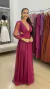 Vestido de festa Nádia, em tule fúcsia COM BRILHO. na internet