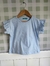 Remera Zara Celeste
