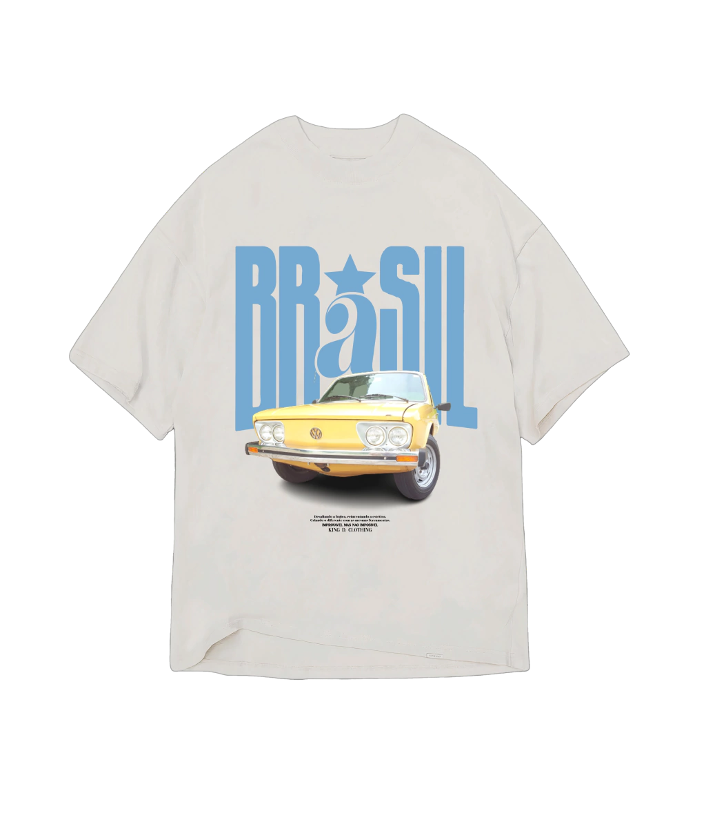 CAMISETA "BRASILIA" BRANCA