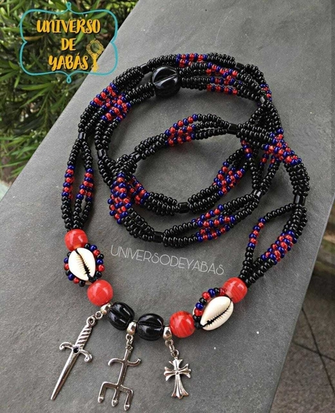 Guia Exu mirim em 4 fios