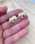 Brinco Elefante - Dourado Aço Inox - COQUEIRINHO BEACH