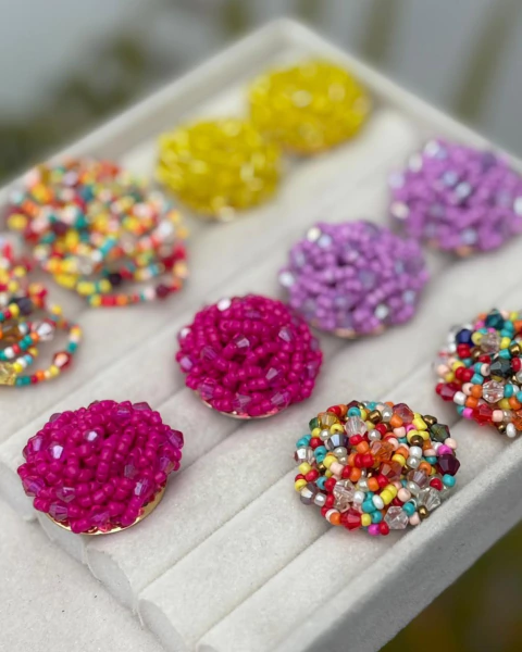 Brinco Brigadeiro Cristal - comprar online