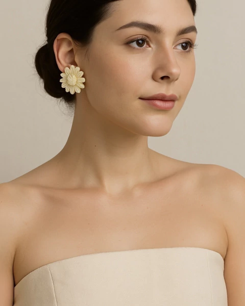 Brinco Margarida Resina - comprar online