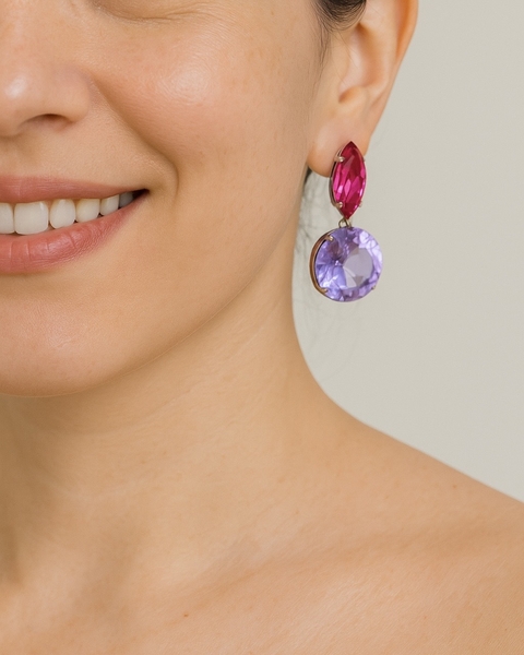 Brinco Carine Brilhante - comprar online