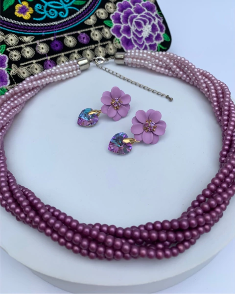 Colar Pérolas - Mesclado