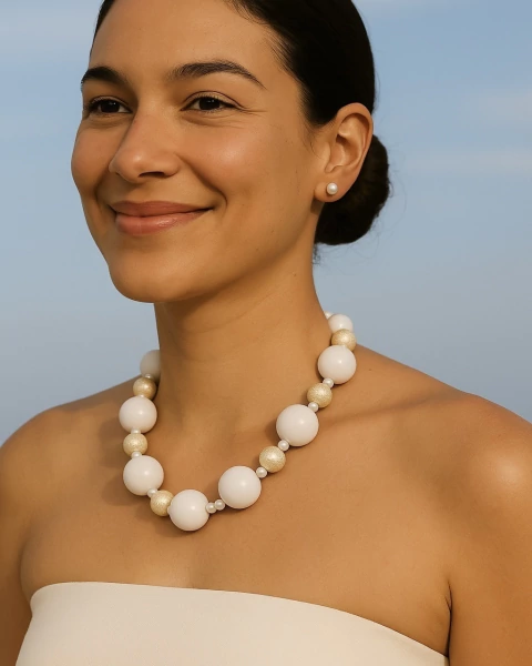 Colar Bolas Rochelle - comprar online