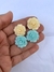 Brincos Mini Rosas Kit - 20MM - Coqueirinho Beach Acessórios