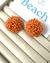 Brincos Miçangas Brigadeiro - Coqueirinho Beach Acessorios - COQUEIRINHO BEACH