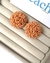 Brincos Miçangas Brigadeiro - Coqueirinho Beach Acessorios - COQUEIRINHO BEACH