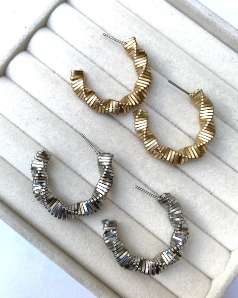 Argola Torcida Fosca