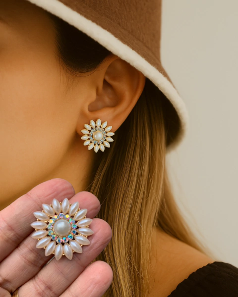 Brinco Flor lollis - comprar online