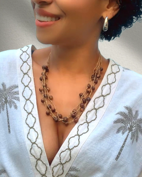 Colar semente Açaí - comprar online