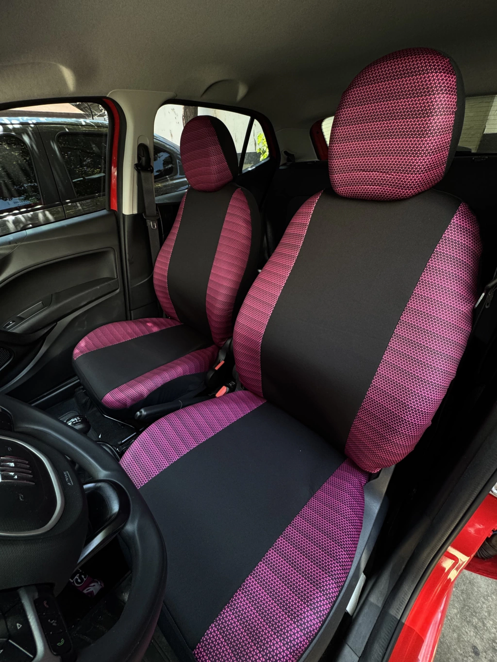 Juego Fundas de Asiento Universe Pink