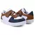 Tênis Infantil Velcro Calce Fácil Marrom/ Marinho - PequenaGi