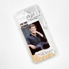 CAPINHA IPHONE - PERSONALIZADA TRANSPARENTE - loja online