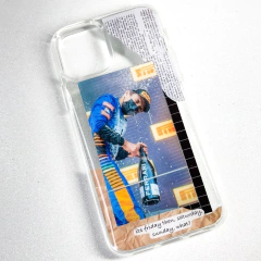 CAPINHA IPHONE - PERSONALIZADA TRANSPARENTE na internet