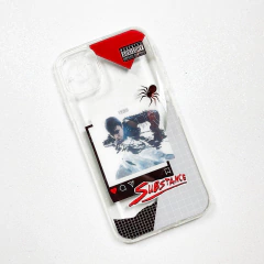 CAPINHA IPHONE - PERSONALIZADA TRANSPARENTE