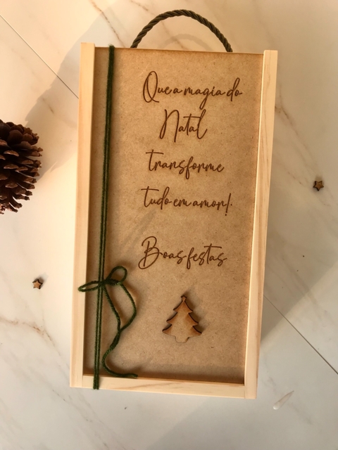 Box Magia do Natal 34x18,5x9cm