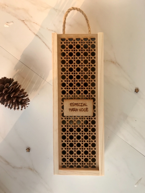 Box Vinho especial para você 34x12x9cm
