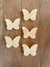 BORBOLETA 6,5x9CM EM MADEIRA PINUS PARA ARTESANATO