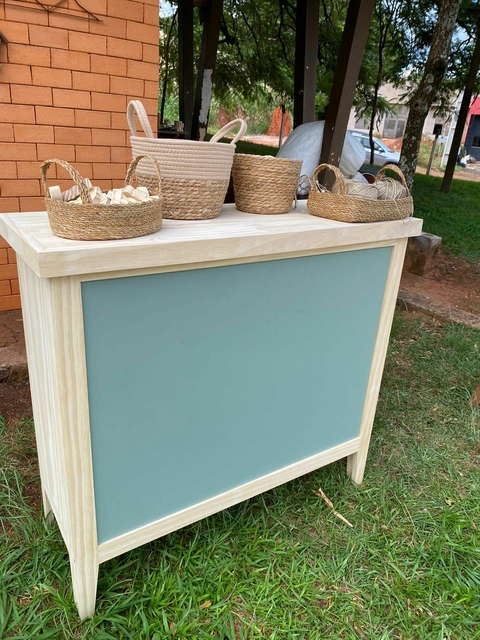 MESA PORTÁTIL 1,00X0,40CM DOBRÁVEL PARA DECORAÇÃO / FEIRAS / EVENTOS