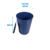 Tarro residuos 30lt redondo c/tapa - comprar online